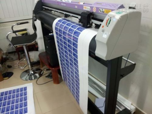 Bế tem decal sữa, decal các loại bằng máy bế Decal chuyên nghiệp Mimaki hiệu Nhật Bản