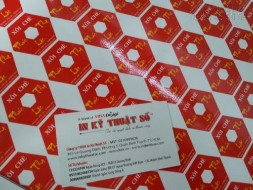 In tem decal pp tại In Kỹ Thuật Số, chất lượng đẹp, mịn, sắc nét In tem decal pp tại In Kỹ Thuật Số, chất lượng đẹp, mịn, sắc nét
