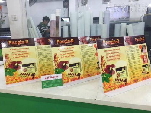 In PP bồi formex làm menu để bàn giá rẻ In PP bồi formex làm menu để bàn giá rẻ