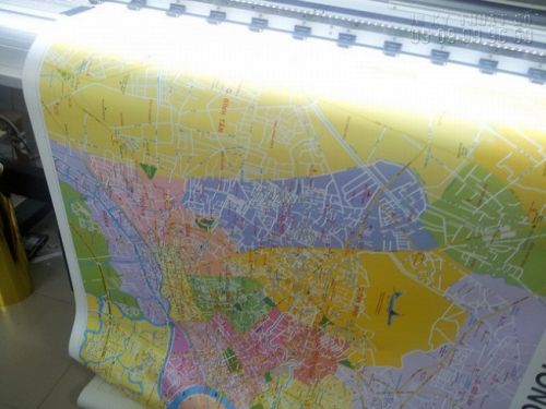 In bản đồ khổ lớn từ in PP In bản đồ khổ lớn từ in PP