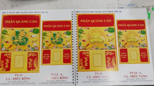 Mẫu in lịch bloc theo yêu cầu