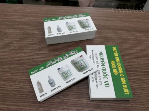 Giấy Ford là một trong những loại giấy phổ biến được sử dụng trong in ấn card visit
