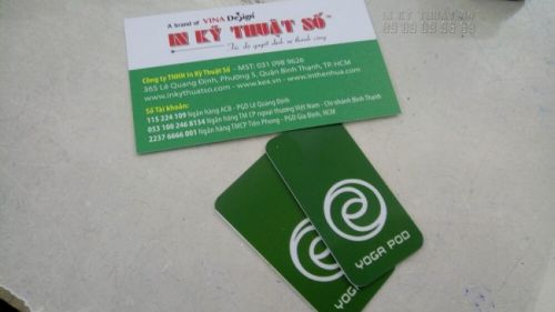 Cách trình bày nội dung trên card visit