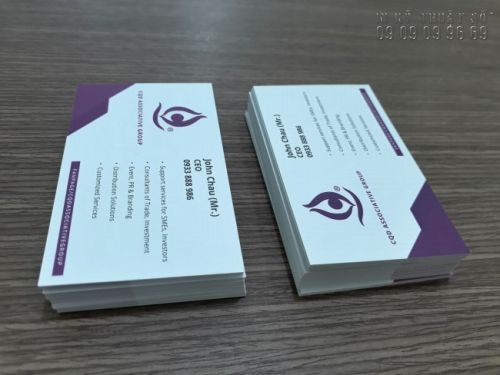 Cần chuẩn bị trước bản thiết kế card visit để tránh tốn thêm phí thiết kế