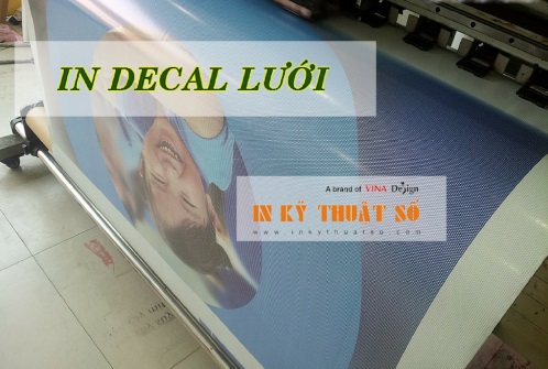 Dạng in Decal phổ biến hiện nay