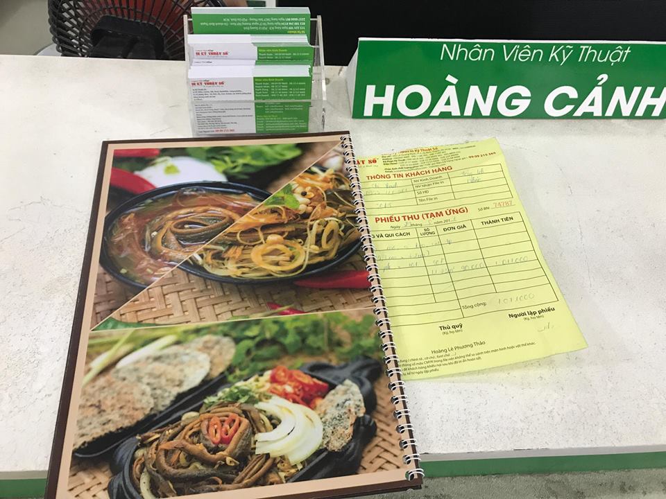 Cung cấp hình ảnh về món ăn, nước uống 