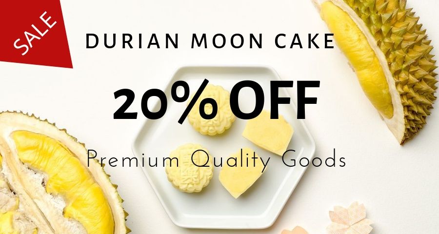 Banner giảm giá bánh trung thu