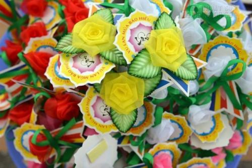 Đế hoa sen, đế hoa đẹp được in ấn bởi InKyThuatSo