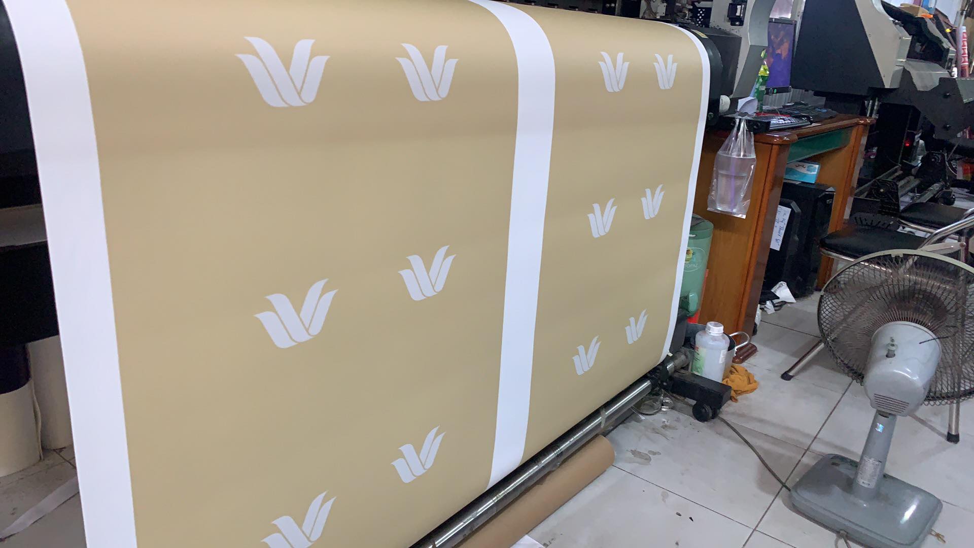 Vải Silk được in ấn trực tiếp bằng công nghệ kỹ thuật số