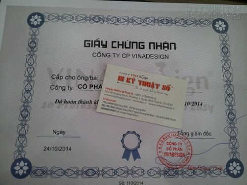 In giấy khen bằng giấy gì