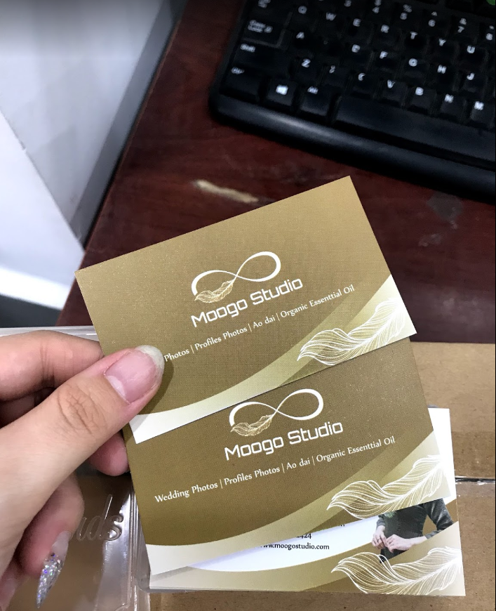 in name card giấy mỹ thuật